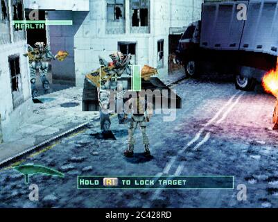 C-12 Final Resistance - Sony Playstation 1 PS1 PSX - Editorial use only Stock Photo