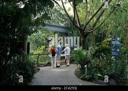 Scripps Aviary, San Diego Zoo, Balboa Park, San Diego, California Stock Photo