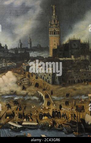 Vista De Sevilla A Finales Del Siglo Xvi 1585 Ambrosio Brambilla 1113 Sevilla Ambrosio Brambilla Stock Photo Alamy