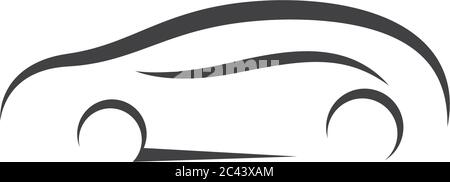 Auto car logo template vector icon illustration design Stock Vector