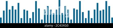 Sound wave logo template vector icon illustration Stock Vector