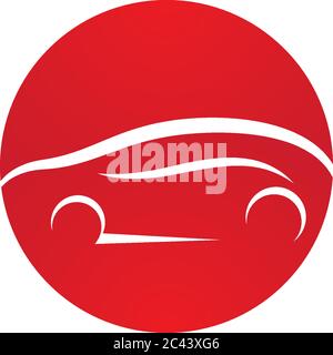 Auto car logo template vector icon illustration design Stock Vector