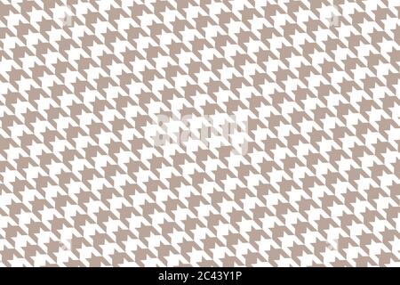 Classic Shepherd's Check pattern vector. seamless print texture for textile. Graphic illustration Stock Vector
