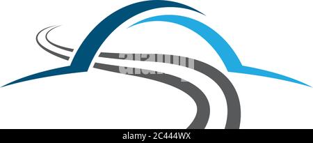 Bridge symbol illustration design Stock Vector