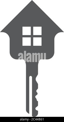 Key logo template vector icon illustration Stock Vector