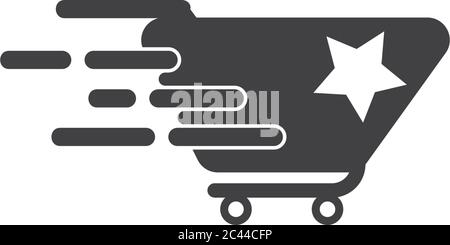 Shop logo template vector icon illustration design Stock Vector