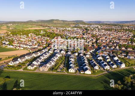Germany, Baden-Wurttemberg, Waiblingen, Aerial view of modern suburb Stock Photo