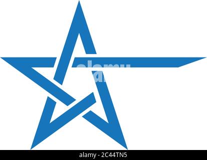 Star logo template vector icon illustration design Stock Vector