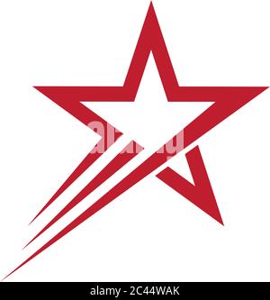 Star logo template vector icon illustration design Stock Vector