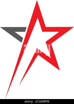 Star logo template vector icon illustration design Stock Vector