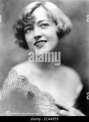 MARION DAVIES Portrait circa 1925 Metro Goldwyn Mayer Publicity Stock Photo