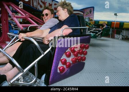 the Twister amusement ride at the Pleasure Beach, Great Yarmouth. Norfolk. England. UK Stock Photo