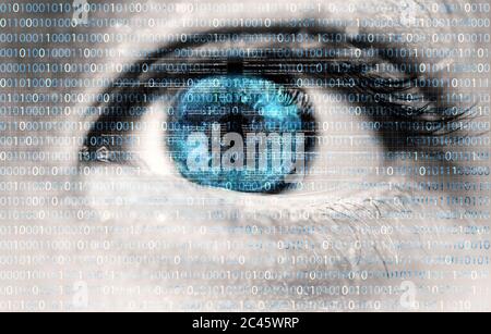 Internet Eye Stock Photo