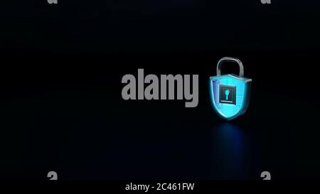 Internet security conceptual image Stock Photo