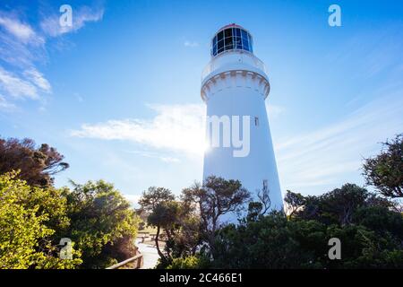 Cape Schanck Lighthouse in Australia Stock Photo