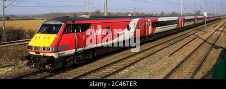 82207, East Coast Main Line Railway, Newark on Trent, Nottinghamshire, England, UK Stock Photo