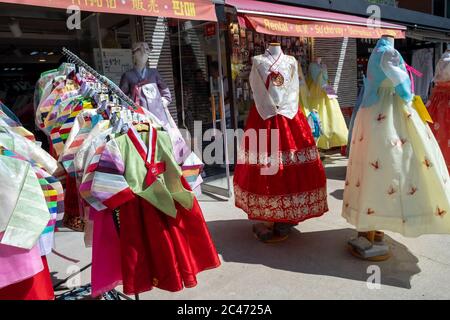 Visiting the city of Seoul, Korea Stock Photo