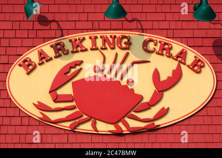 Barking Crab Restaurant, Newport, Rhode Island, USA Stock Photo