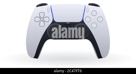 High Detailed Controller Vector Illustration. Joystick Or Gamepad Isolated On A White Background Stock Vector