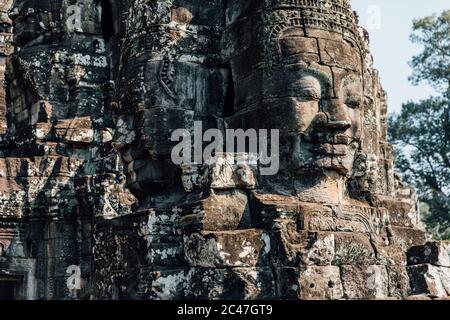 Angkor Wat Ancient Temple in Siem Reap Cambodia Stock Photo