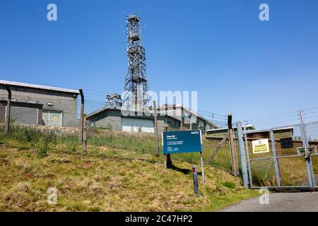 Clee Hill communications station, Shropshire, UK Stock Photo
