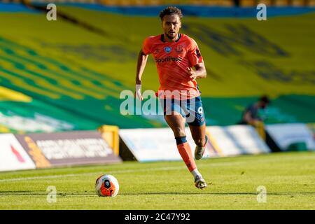 Norwich, UK. 24th June, 2020. Dominic Calvert-Lewin of Everton during the Premier League match between Norwich City and Everton at Carrow Road, Norwich. Photo by David Horn. Credit: PRiME Media Images/Alamy Live News Stock Photo