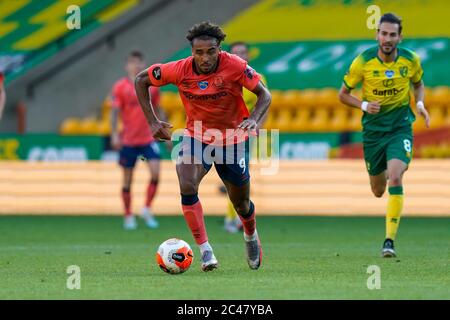 Norwich, UK. 24th June, 2020. Dominic Calvert-Lewin of Everton during the Premier League match between Norwich City and Everton at Carrow Road, Norwich. Photo by David Horn. Credit: PRiME Media Images/Alamy Live News Stock Photo