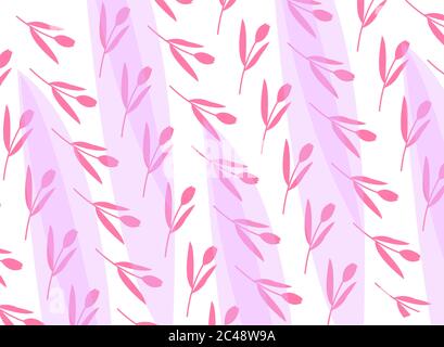 Cute pattern in small flower. Pink background. Floral background. Elegant template for fashion prints. Stock Vector