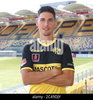 KERKRADE, Netherlands, 25-06-2020, football, Dutch Keuken Kampioen Divisie, , Limburg Stadium, season 2020-2021, Presentation of new player Stefano Marzo, Stefano Marzo nieuwe speler bij Roda JC Stock Photo