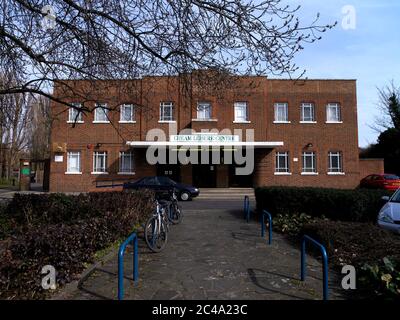 Cheam Leisure Centre Swimming Baths Cheam Surrey England Stock Photo