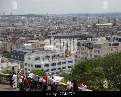 Downtown Paris, famous landmarks, the Eiffel Tower and classy views Stock Photo