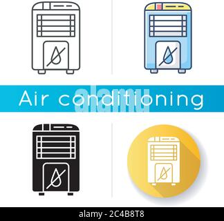 Dehumidifier icon Stock Vector