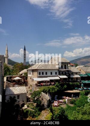 In the old town of Mostar Stock Photo