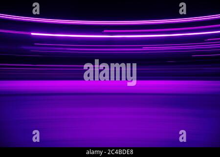 texture of lights and colors that expresses the concept of speed, vertigo, vortex, light, whirling, dizziness, drunk, intoxication, drug, drug addict, Stock Photo