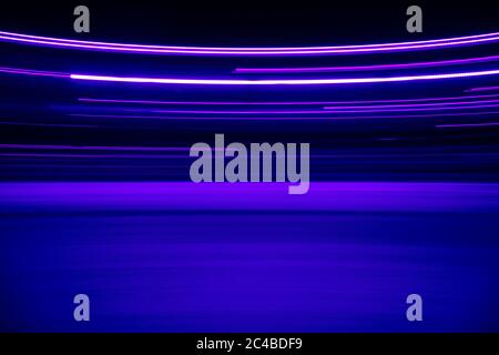 texture of lights and colors that expresses the concept of speed, vertigo, vortex, light, whirling, dizziness, drunk, intoxication, drug, drug addict, Stock Photo