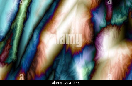 Abstract meditative color fractal background Stock Vector