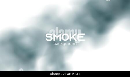 Smoke vector background. Abstract design illustration eps 10 Stock Vector