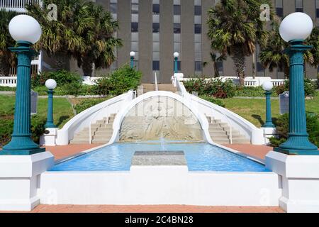 Confederate Monument on Broadway Bluff, Corpus Christi, Texas, USA Stock Photo