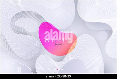 Moving colorful abstract background. Dynamic Effect. Vector Illustration. Design Template. Stock Vector