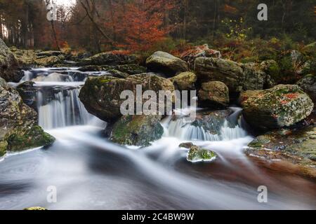 River Hoëgne, Belgium, Wallonie, Ardennes, Hockai Stock Photo
