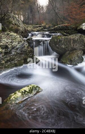 River Hoëgne, Belgium, Wallonie, Ardennes, Hockai Stock Photo