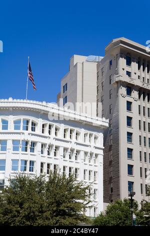 Pioneer Plaza,El Paso,Texas,USA Stock Photo