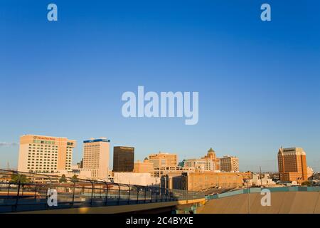 El Paso skyline,Texas,USA Stock Photo