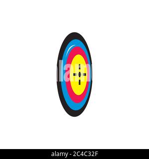 dart target symbol decoration vector Stock Vector
