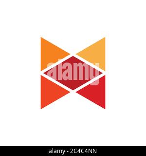 vector of simple geometric linear design collection fit for your business project Stock Vector