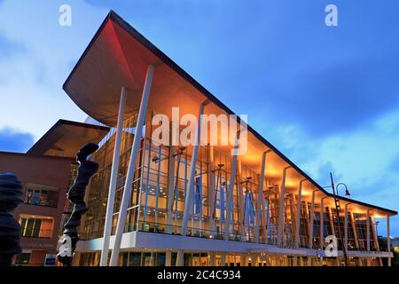 Hobby Center For The Performing Arts,Houston,Texas,USA Stock Photo