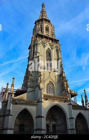 Bern Minster is a Swiss Reformed Cathedral, in the old city of Bern ...