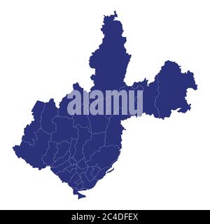 High Quality map of Irkutsk Oblast - High Quality Map Of Irkutsk Oblast Is A Region Of Russia With Borders Of The Districts 2c4dfex