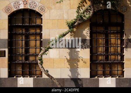 UNESCO World Heritage Site, Museum of Arts and Popular Traditions, Damascus, Syria Stock Photo