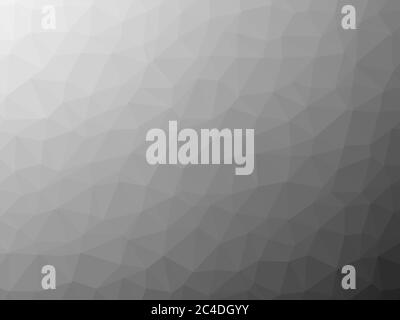 Shades of grey low poly background. Geometric vector illustration mosaic made of triangles. Stock Vector